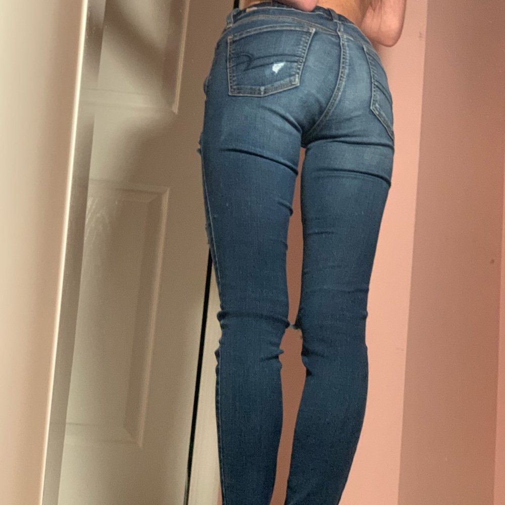 Ripped American Eagle Jeans
